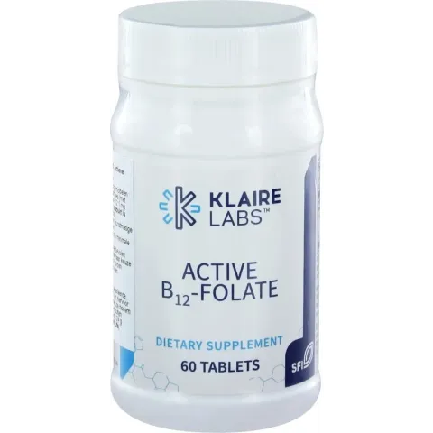 Klaire Labs Active B12-Folate 60 tabletten