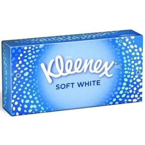 Kleenex Doos Zakdoeken / Tissues Soft White - 70 Stuks