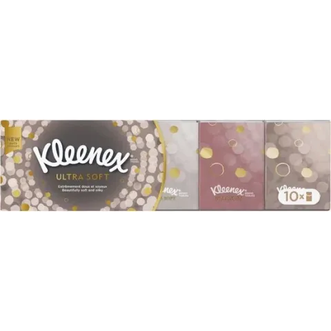 Kleenex papieren zakdoekjes Ultra Soft Mini - 70 zakdoekjes (10x7)
