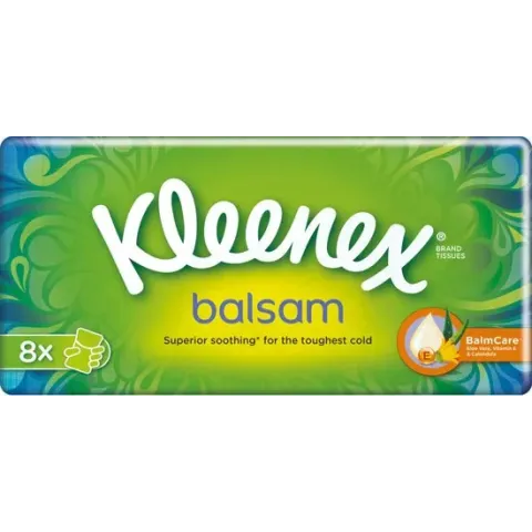 Kleenex® Balsam zakdoekjes 8 stuks
