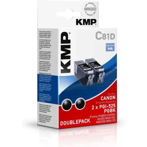 KMP C81D inktcartridge Multipack 2 stuk(s)