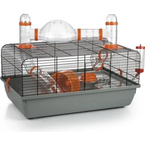 Knaagdierkooi Astro - Zwart / grijs