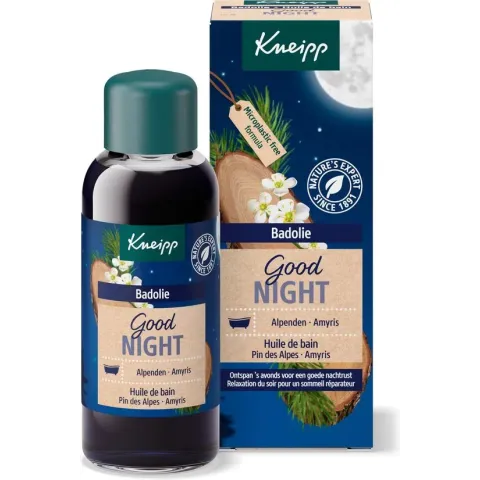 Kneipp badolie Good Night  - Alpenden & Amyris - 100ml