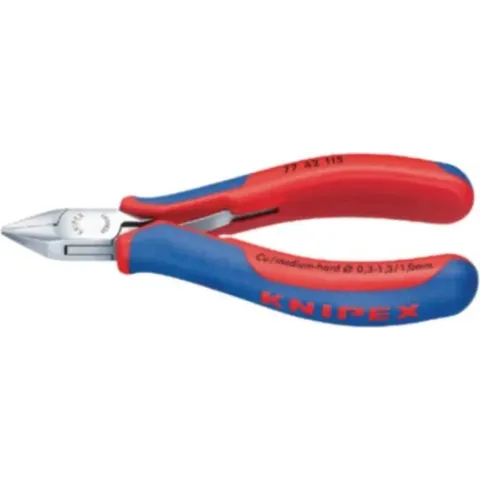 Knipex 77 42 115 Elektronica en fijnmechanica Zijkniptang Zonder facet 115 mm