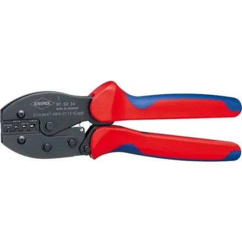 Knipex PRECIFORCE 97 52 34 Krimptang Ongeïsoleerde , open connectoren 0.1 tot 2.5 mm²