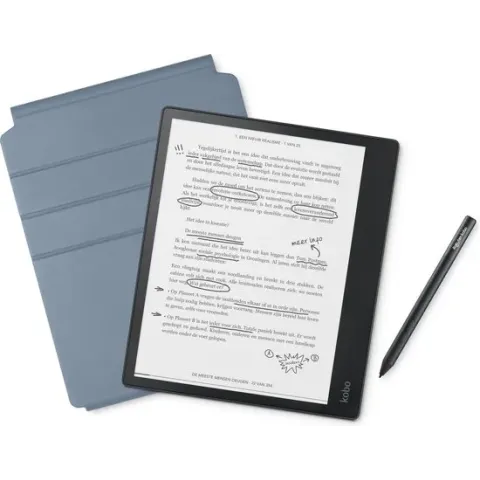 Kobo Elipsa Pack - 10,3 inch scherm - 32 GB - Blauw