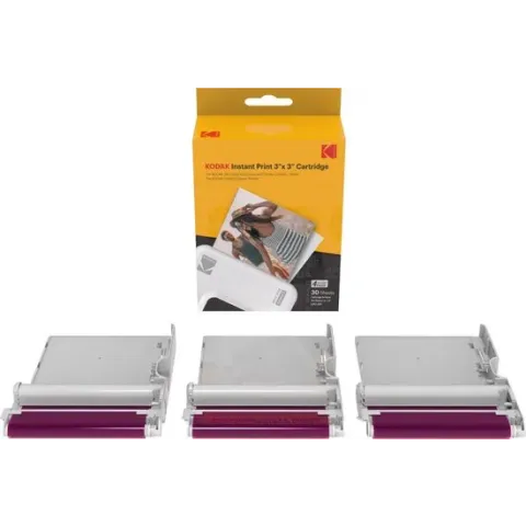 Kodak All-in-One cartridges  3" x 3" voor 30 foto's