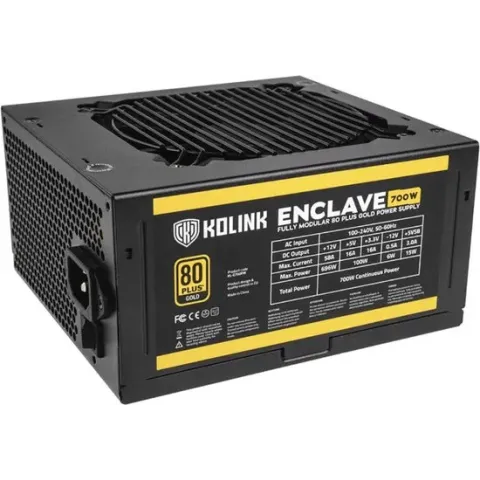 Kolink Enclave PC netvoeding 700 W ATX 80 Plus Gold