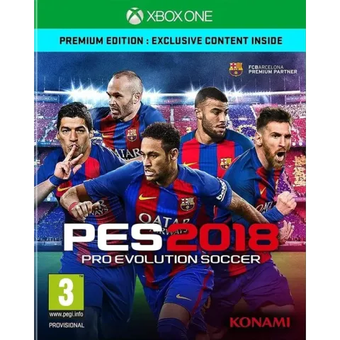 Konami Pro Evolution Soccer 2018 Premium Edition (Xbox One)