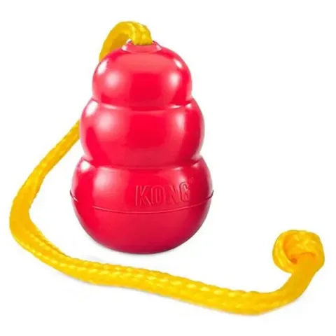 Kong Classic Rope Rood - Hondenspeelgoed - Xlarge