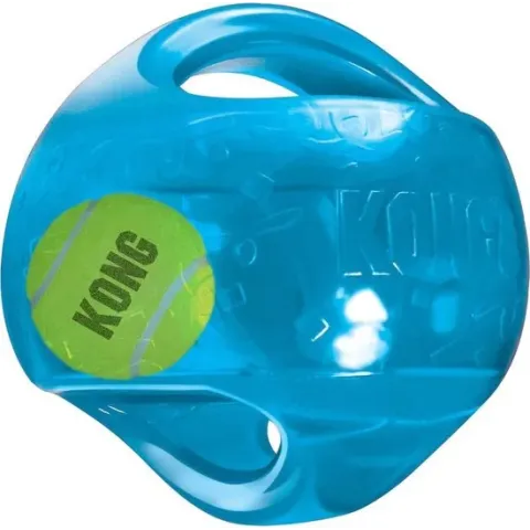 Kong Jumbler Ball - Assorti - M/L - Hondenspeelgoed - Ø14 cm