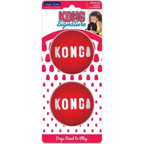 Kong signature balls large 8,5 cm 2 st