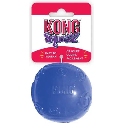 Kong Squeezz Ball - Hondenspeelgoed - Assorti - M - Ø6 cm