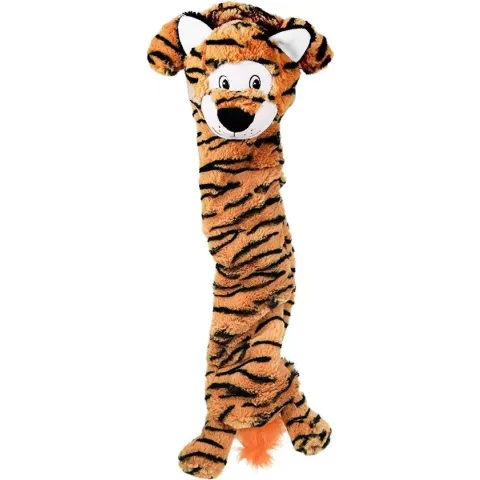 Kong Stretchezz Jumbo Tijger - Hondenspeelgoed - 58 x 30 x 10 cm