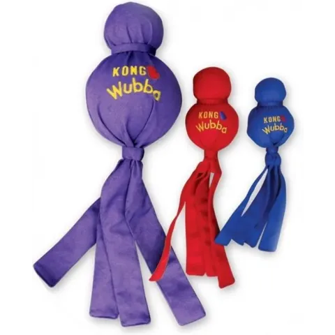 Kong Wubba - Hondenspeelgoed - Assorti - S: 24 cm