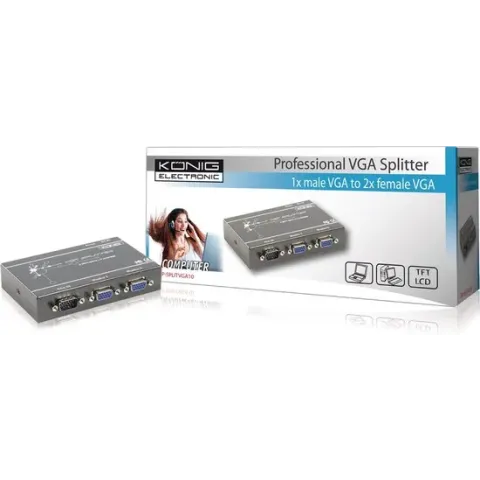 König CMP-SPLITVGA10 video splitter VGA