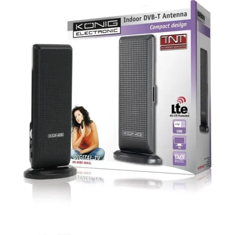 KONIG DVB-T/T2 DAB+ 28 DB Binnen Antenne (Digitenne)