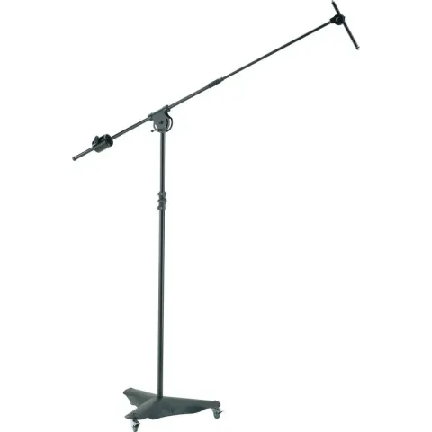 König & Meyer 21430 Overhead microfoonstatief zwart 1340/2200 mm - Mic. standaards