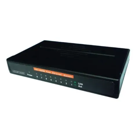 König netwerk-switches 8-poorts ethernet switch 10/100 Mbps