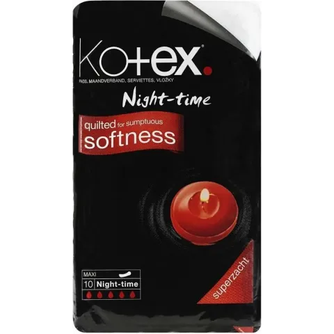Kotex® Maxi Maandverband Night 10 stuks