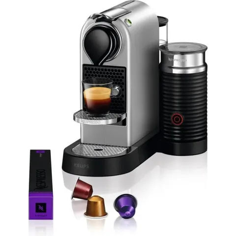 Krups Nespresso Citiz & Milk XN761B10 - Koffiecupmachine - Zilver