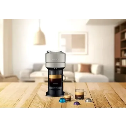 Krups Nespresso Vertuo Next XN910B20 - Koffiecupmachine - Licht grijs
