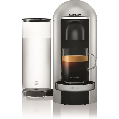 Krups Nespresso Vertuo + XN900E Deluxe - Koffiecupmachine - Zilver
