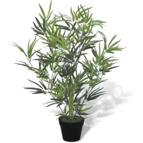 Kunstbamboe met pot 80 cm