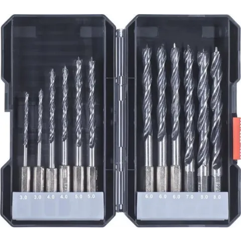KWB Houtenboren Set in box 12-delig 108830