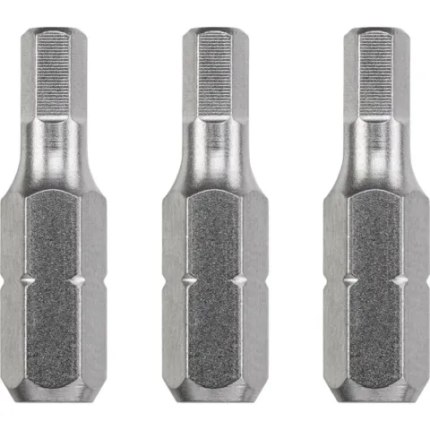 KWB Industrial Steel Bits, 2,5mm, Zeskant 3-stuks, 2,5mm