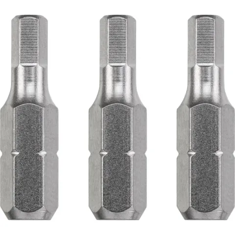 KWB Industrial Steel Bits, 3mm, Zeskant 3 stuks, 3mm