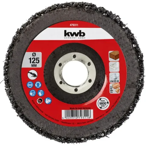 KWB Reinigingsschijf 125Mm
