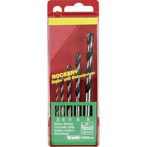 KWB Rocker Betonborenset - 5-delig