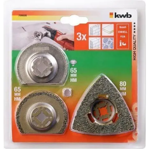 KWB tegelreparatieset 3-delig - 708600