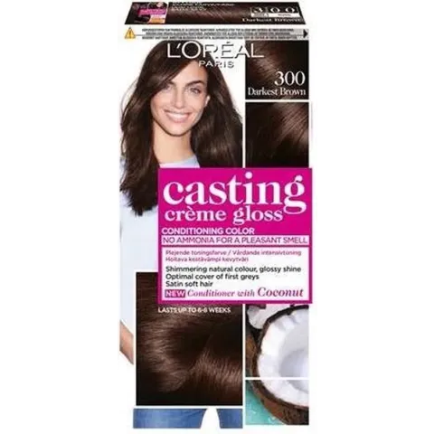 L'Oréal Paris Casting Crème Gloss Haarverf - 300 Donkerbruin