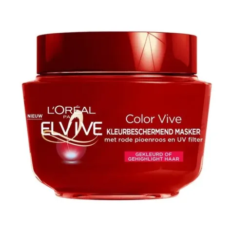 L'Oréal Paris Elvive Color Vive Beschermend Haarmasker - 300 ml