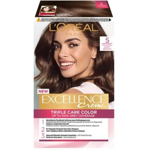 L'Oréal Paris Excellence Crème 5 - Lichtbruin - haarverf