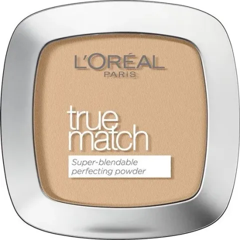 L’Oréal Paris Make-Up Designer True Match Poeder - 3C Rose Beige - Matterend Gezichtspoeder met een Natuurlijke Dekking - 9 gr.