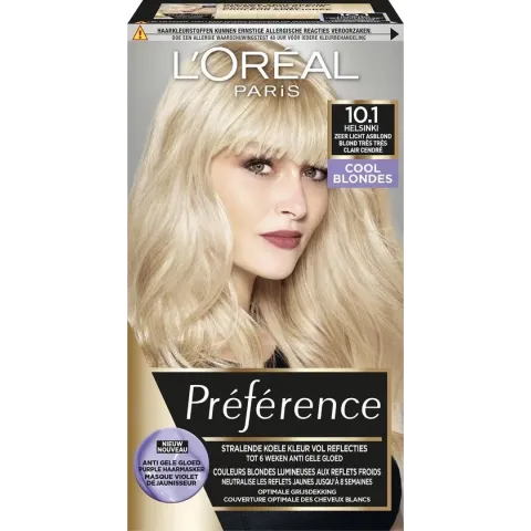 L’Oréal Paris Préférence Haarverf - 10.1 Extra Licht Asblond - Color extender