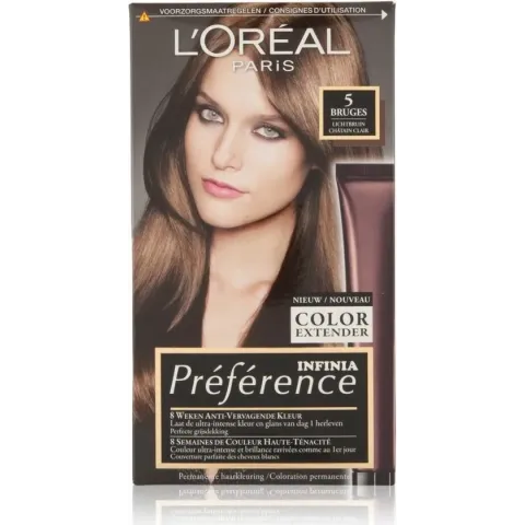 L’Oréal Paris Préférence Haarverf - 5 Bruges Lichtbruin - Color extender