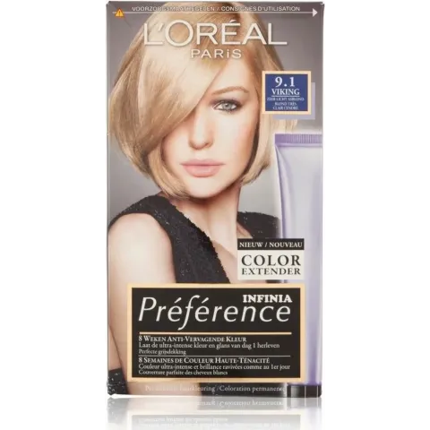 L’Oréal Paris Préférence Haarverf - 9.1 Zeer Licht Asblond - Color extender
