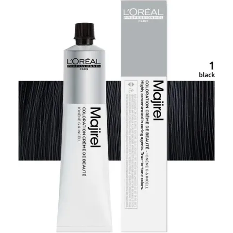 L'Oréal Paris (public) Majirel haarkleuring Zwart 50 ml