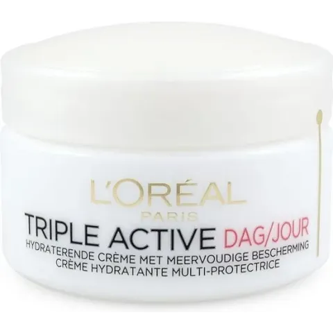 L’Oréal Paris Triple Active Dagcrème - 50 ml - Droge en Gevoeligde Huid