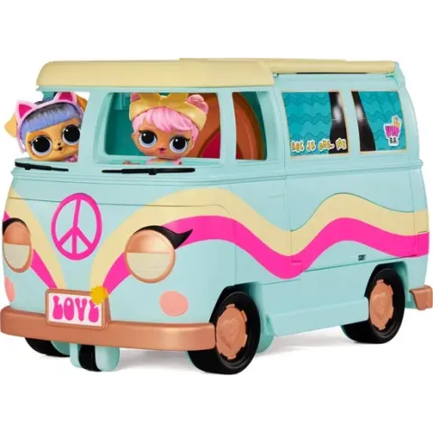 L.O.L. Surprise! Grill & Groove 5-in-1 Camper Speelset - Poppenvervoersmiddel
