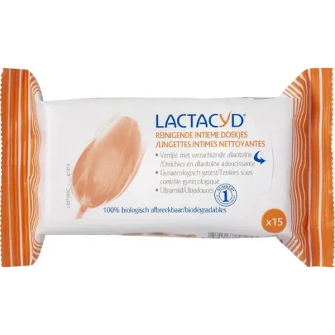 Lactacyd Verzorgende Tissues - 15 stuks - Intiem Doekjes