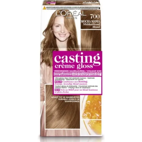 Lâ€™OrÃ©al Paris Casting CrÃ¨me Gloss Haarverf - 700 Middenblond