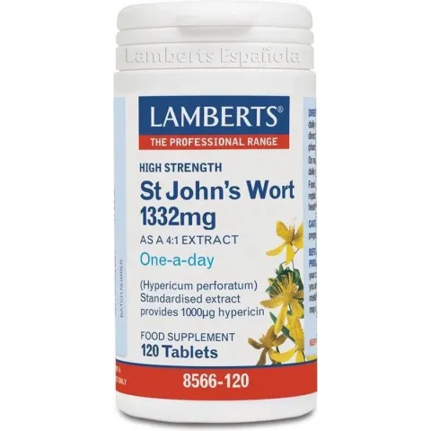 Lamberts St John's Wort One-a-day - 120 Tabletten - Voedingssupplement