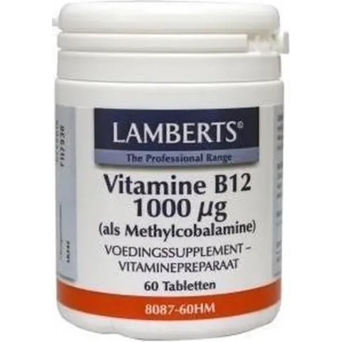 Lamberts Voedingssupplementen Vitamine B12 methylcobalamine 1000 ug