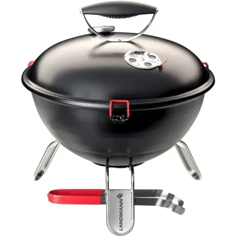 Landmann Houtskoolbarbecue Piccolino 34 cm zwart 31382