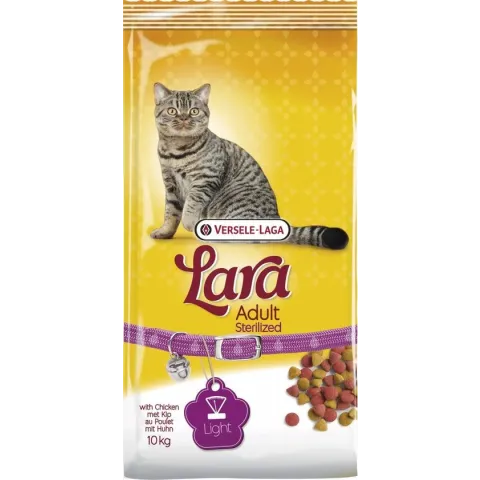 Lara Adult Sterilized - Kip & Eend - Kattenvoer - 10 kg